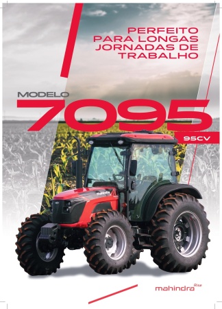 Trator Mahindra 7095 ano 2026
