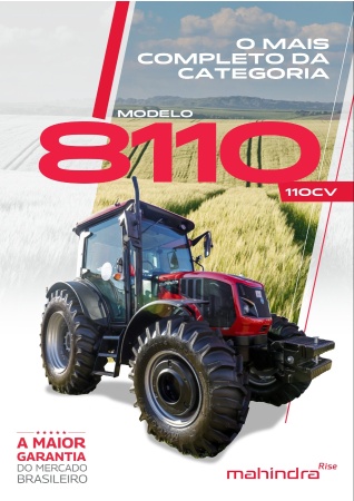 Trator Mahindra 8110 ano 2026